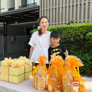 งานทำบุญประจำปี เนื่องในโอกาสวันขึ้นปีใหม่ 2567 ของลูกบ้าน ATRIA สาทร-สาธุประดิษฐ์