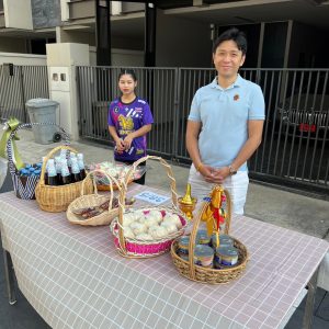 งานทำบุญประจำปี เนื่องในโอกาสวันขึ้นปีใหม่ 2567 ของลูกบ้าน ATRIA สาทร-สาธุประดิษฐ์