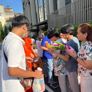 งานทำบุญประจำปี เนื่องในโอกาสวันขึ้นปีใหม่ 2567 ของลูกบ้าน ATRIA สาทร-สาธุประดิษฐ์